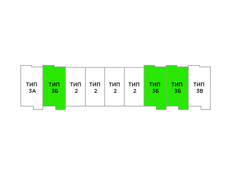 3-кімнатний таунхаус 129,2 кв.м